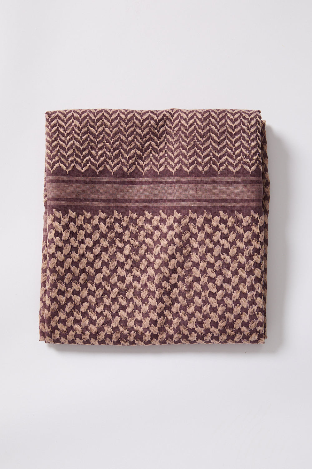 Keffiyeh Scarf - Mulberry