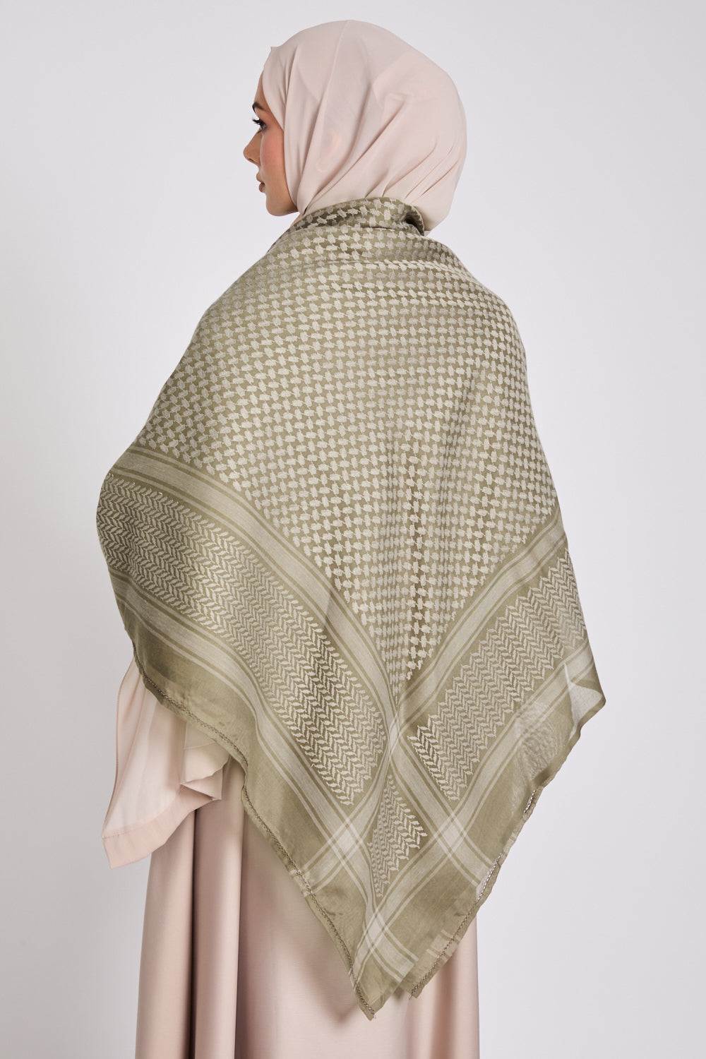 Keffiyeh Scarf - Pistachio