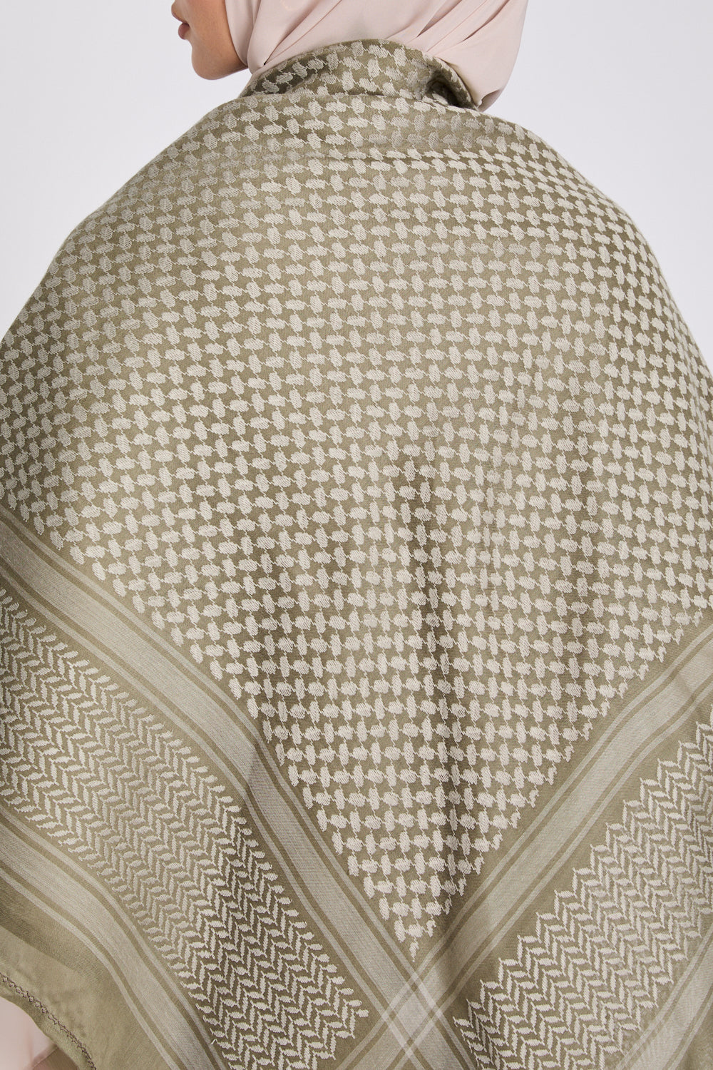 Keffiyeh Scarf - Pistachio
