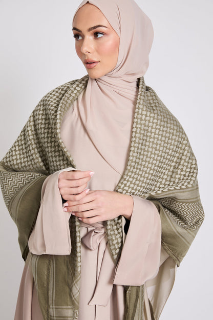 Keffiyeh Scarf - Pistachio
