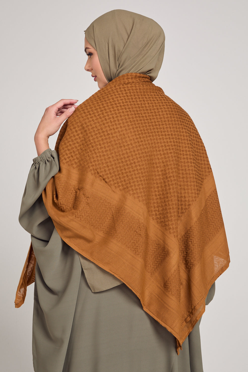 Keffiyeh Scarf - Bronze