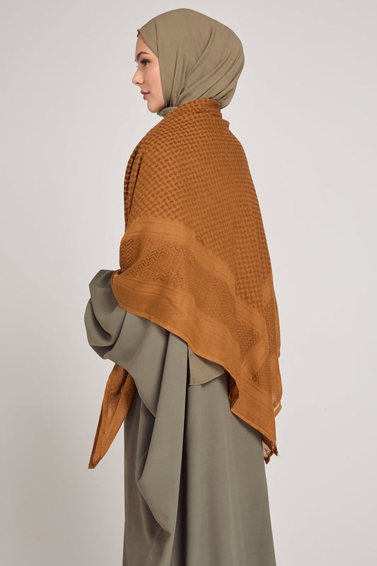 Keffiyeh Scarf - Bronze
