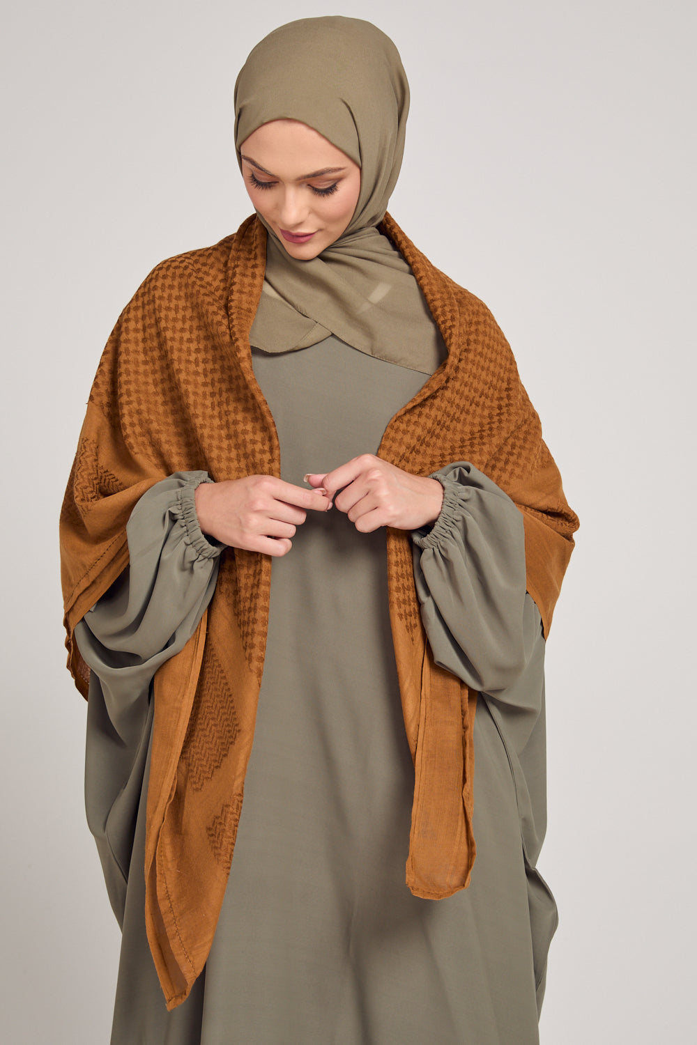 Keffiyeh Scarf - Bronze