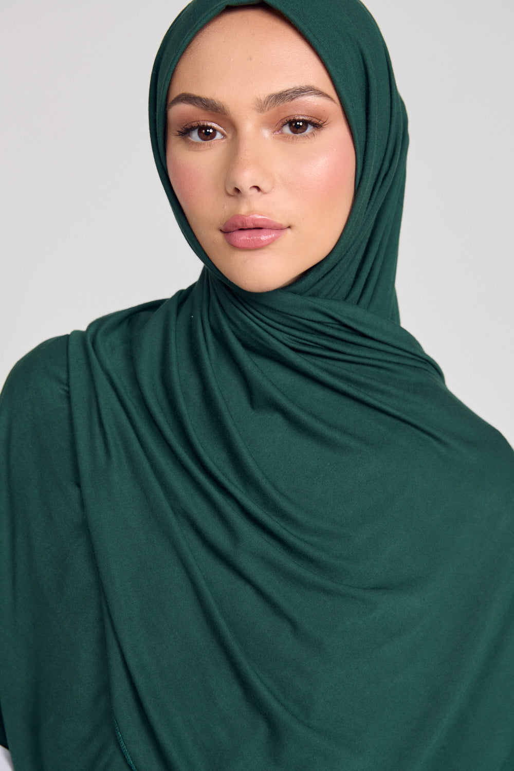 Forest Green Jersey Hijab