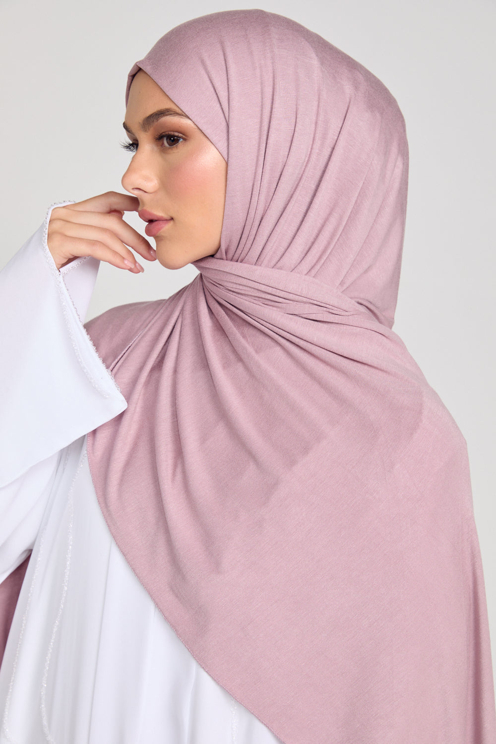 Cotton Candy Jersey Hijab