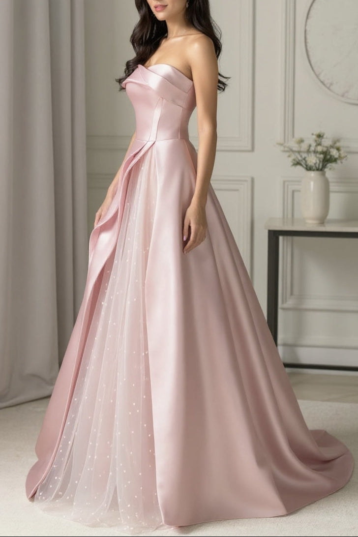 sleeveless embellished maxi dress in pink