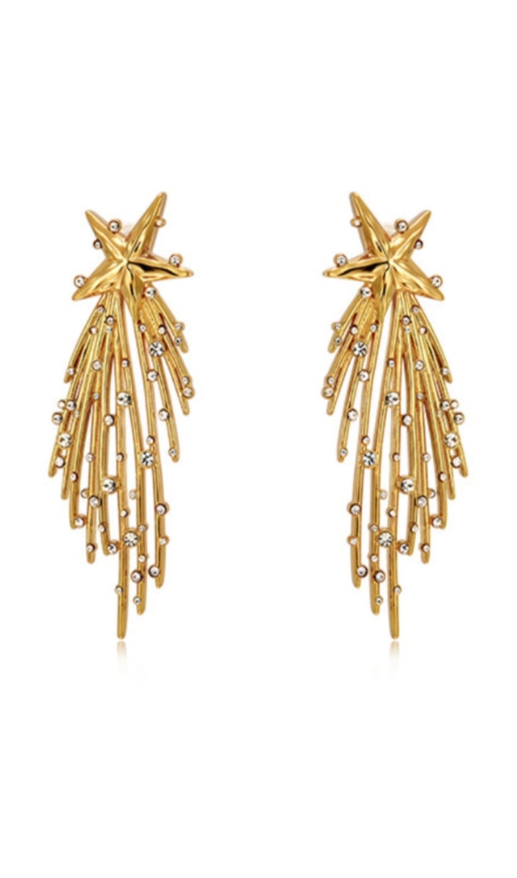 GOLD STARLIGHT EARRINGS
