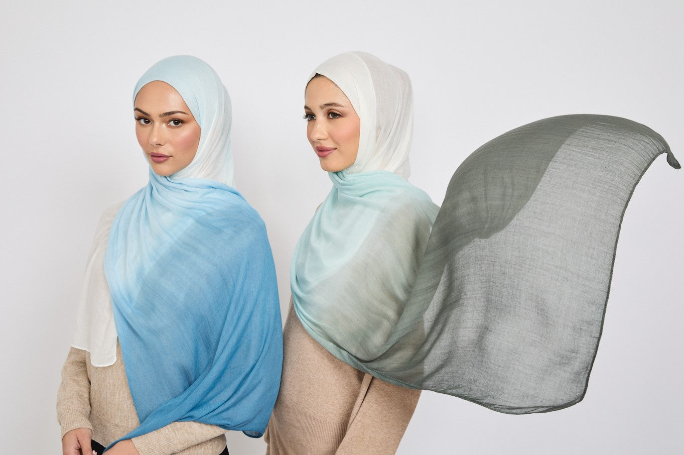 Modal Ombre Hijab - Ocean