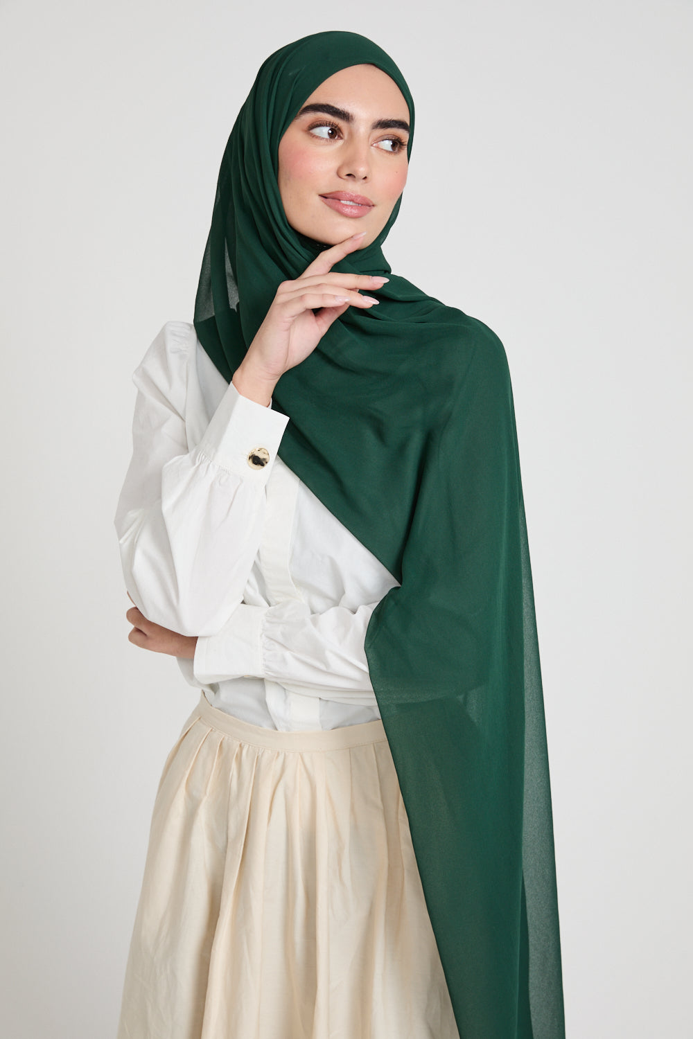 Luxury Soft Chiffon Hijab - Eden