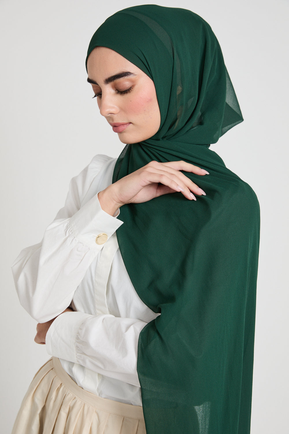 Luxury Soft Chiffon Hijab - Eden