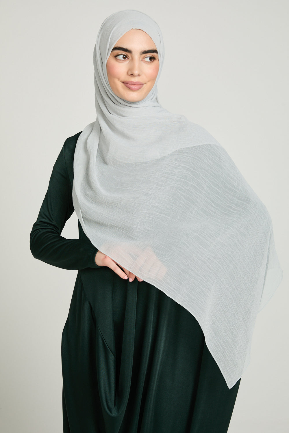 Luxury Soft Crush Hijab - Iced Pistachio