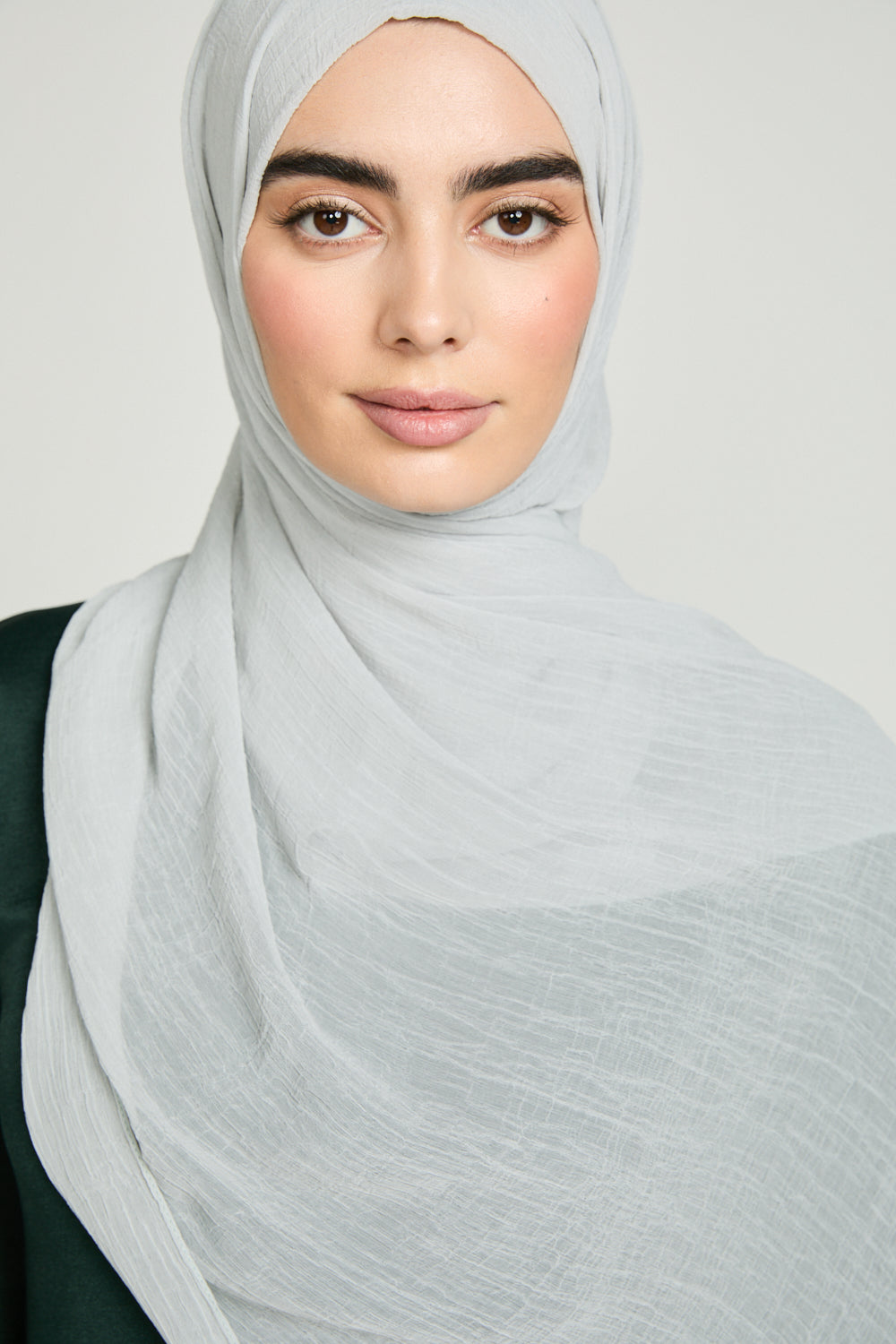 Luxury Soft Crush Hijab - Iced Pistachio