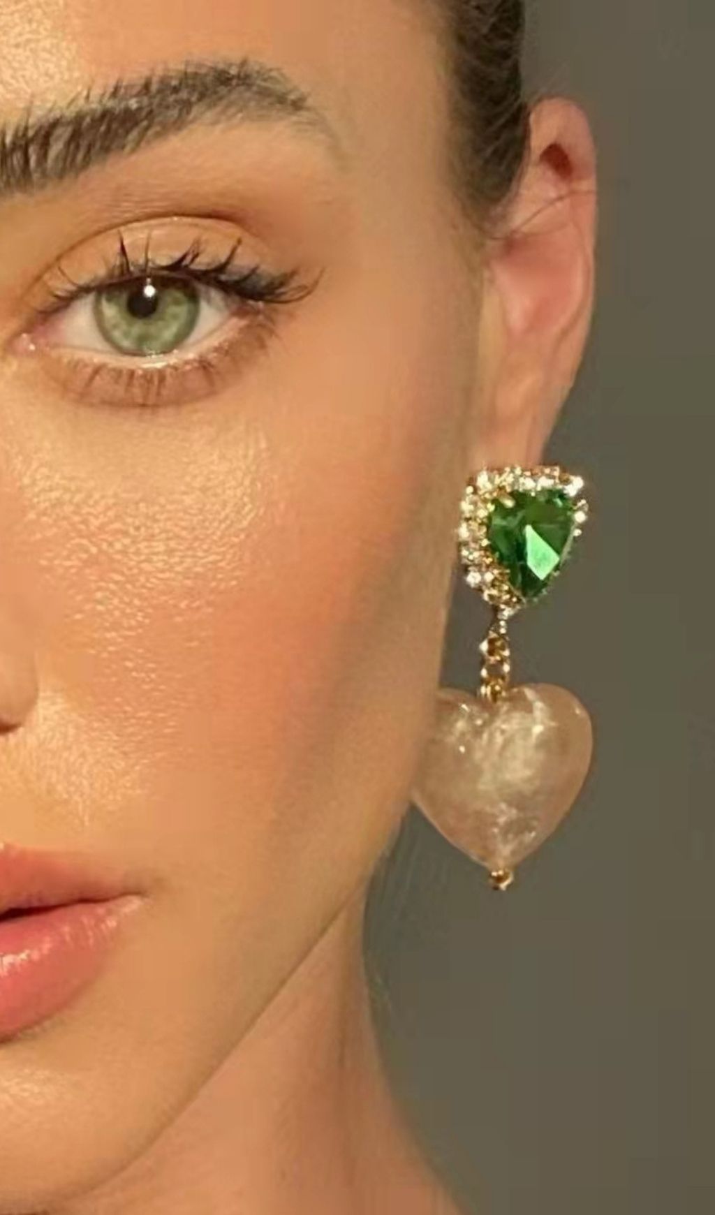 HEART SHAPED EARRINGS