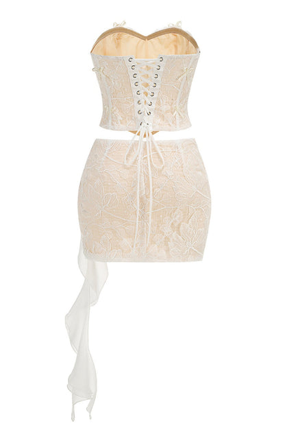 Charlotte Lace Corset Set