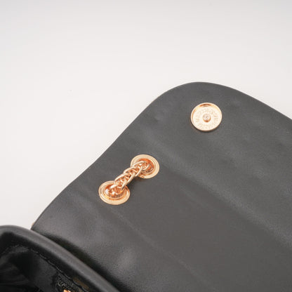 Jade crystal-embellished shoulder bag
