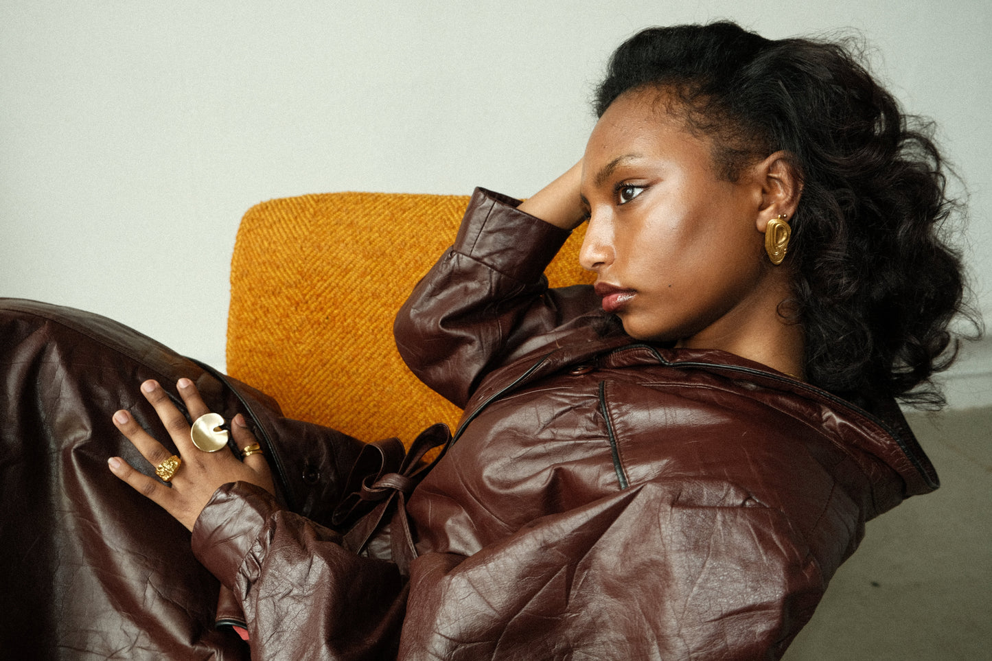 ACACIA - GOLD EARRINGS PLATING WATERPROOF