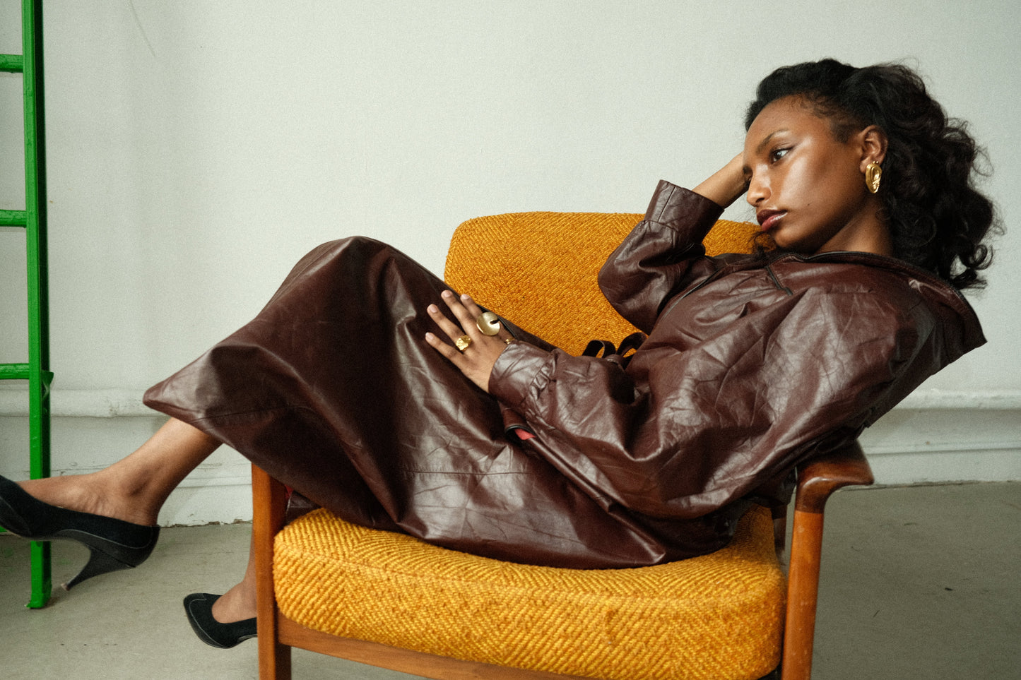 ACACIA - GOLD EARRINGS PLATING WATERPROOF