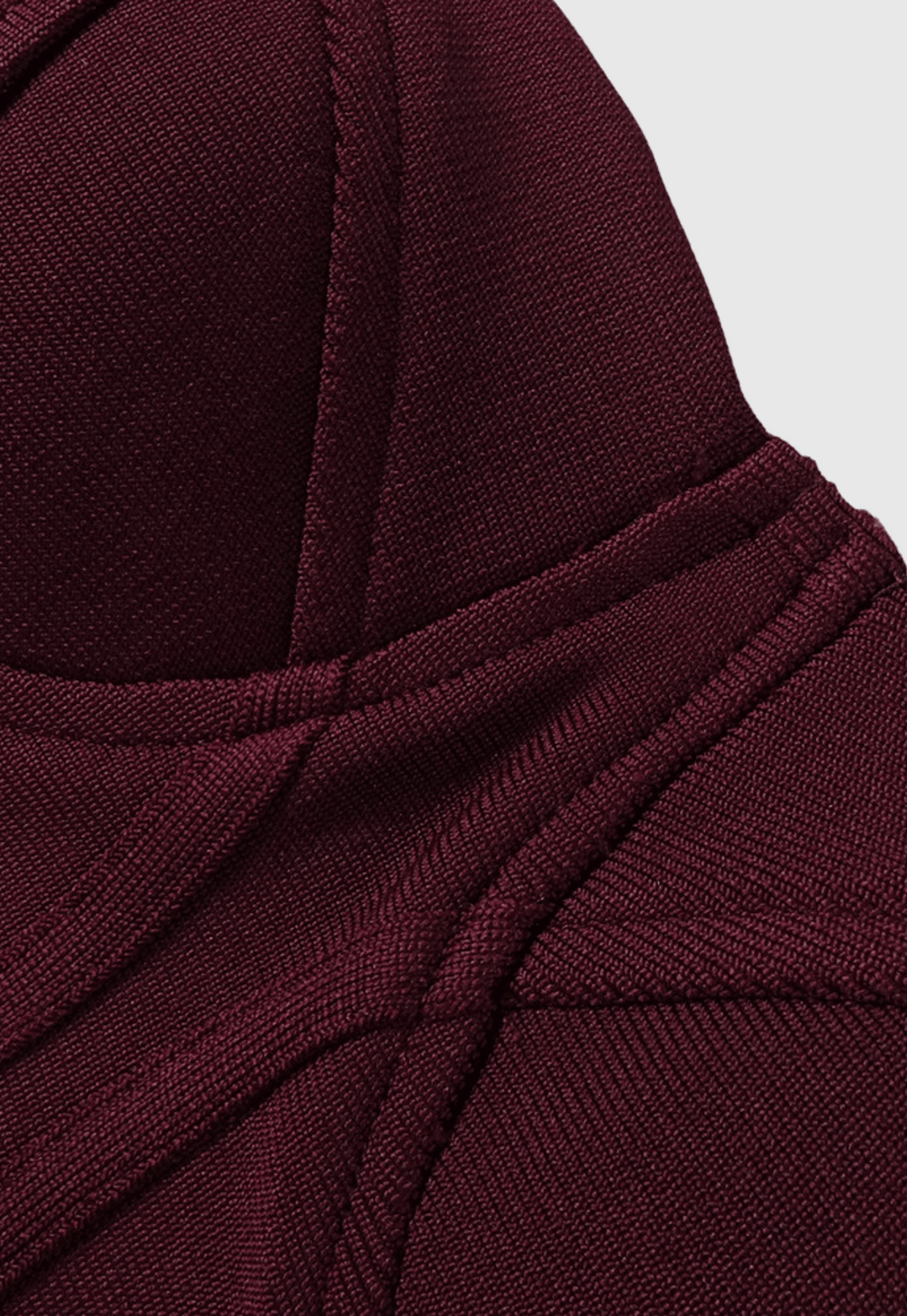 Despo Gradient Fringe Corset Two Piece Bandage Set