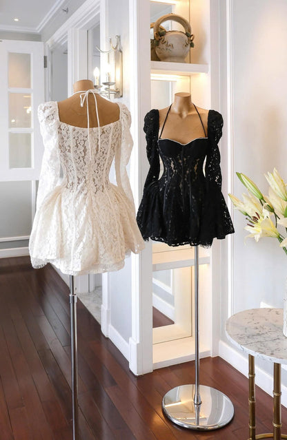 Valerie Lace Cortset Mini Dress