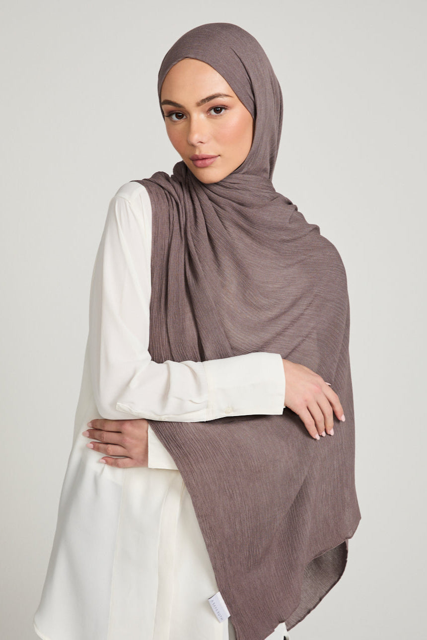 Modal Crinkle Hijab - Root