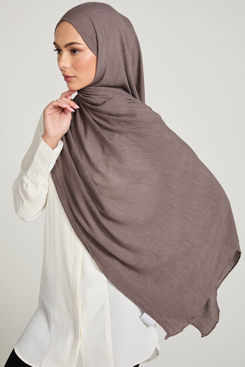 Modal Crinkle Hijab - Root