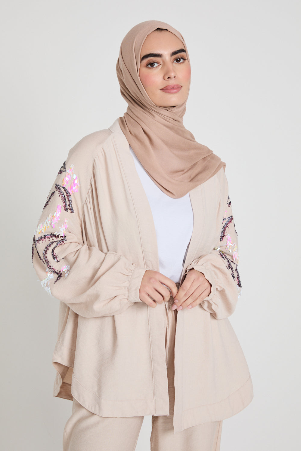 Premium Maxi Modal Hijab - Cameo