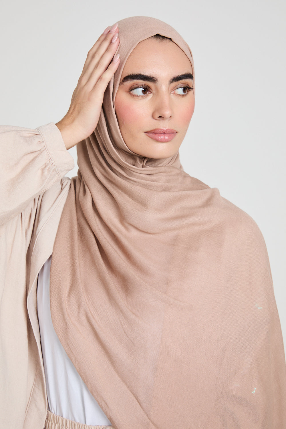 Premium Maxi Modal Hijab - Cameo