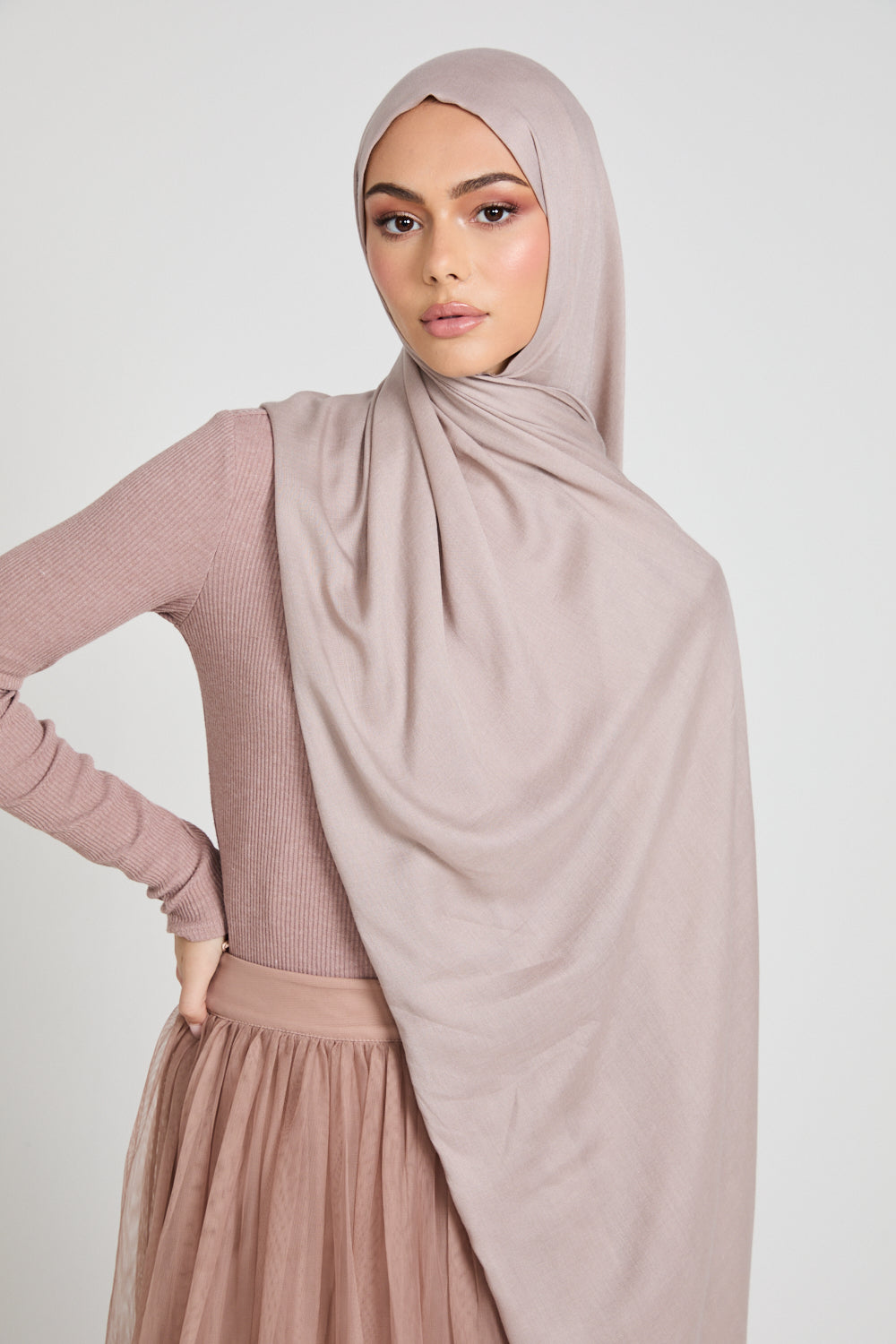 Premium Maxi Modal Hijab - Fawn