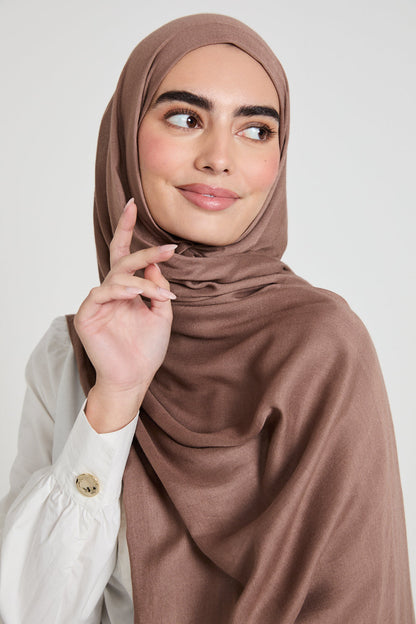 Premium Maxi Modal Hijab - Mink