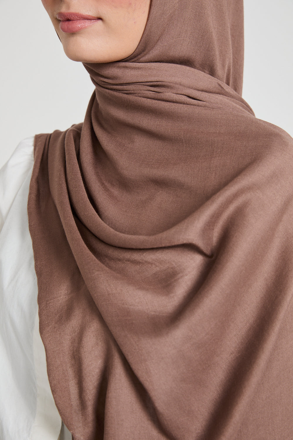 Premium Maxi Modal Hijab - Mink