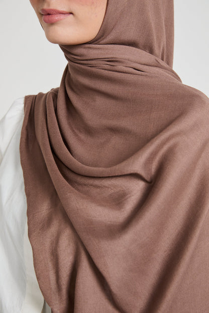 Premium Maxi Modal Hijab - Mink