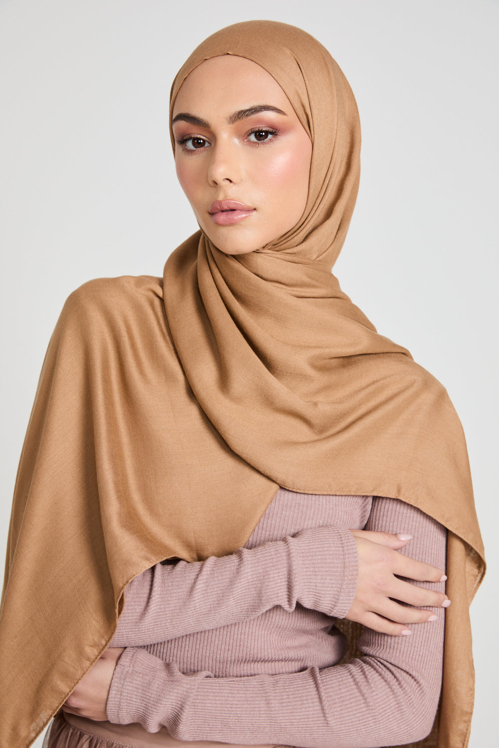 Premium Maxi Modal Hijab - Tawny