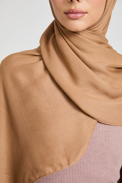 Premium Maxi Modal Hijab - Tawny