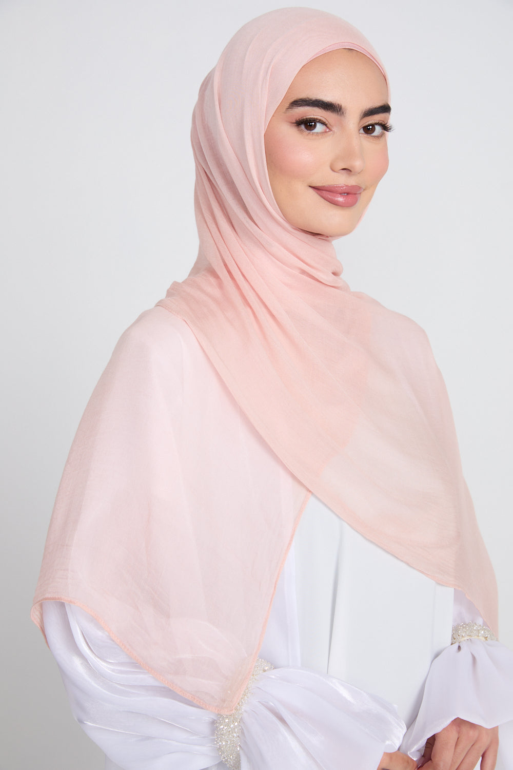 Premium Modal Matt Hijab - Sepia Rose