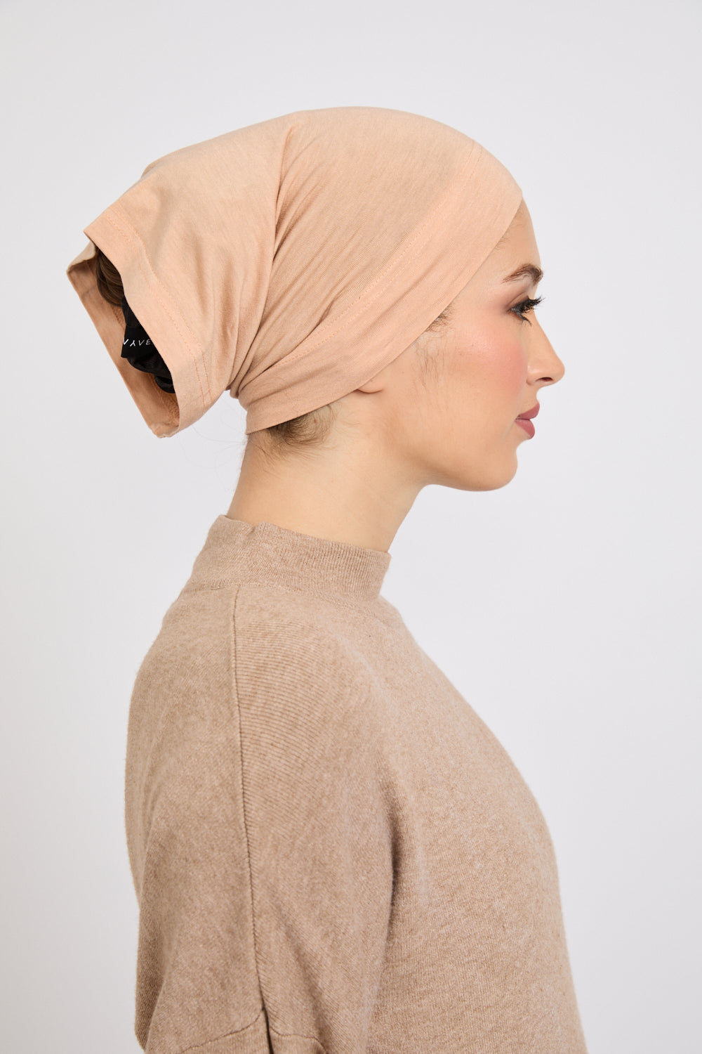 Premium Modal Matt Hijab - Light Taupe