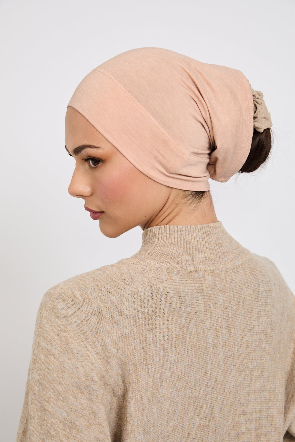 Premium Modal Matt Hijab - Rose Dust