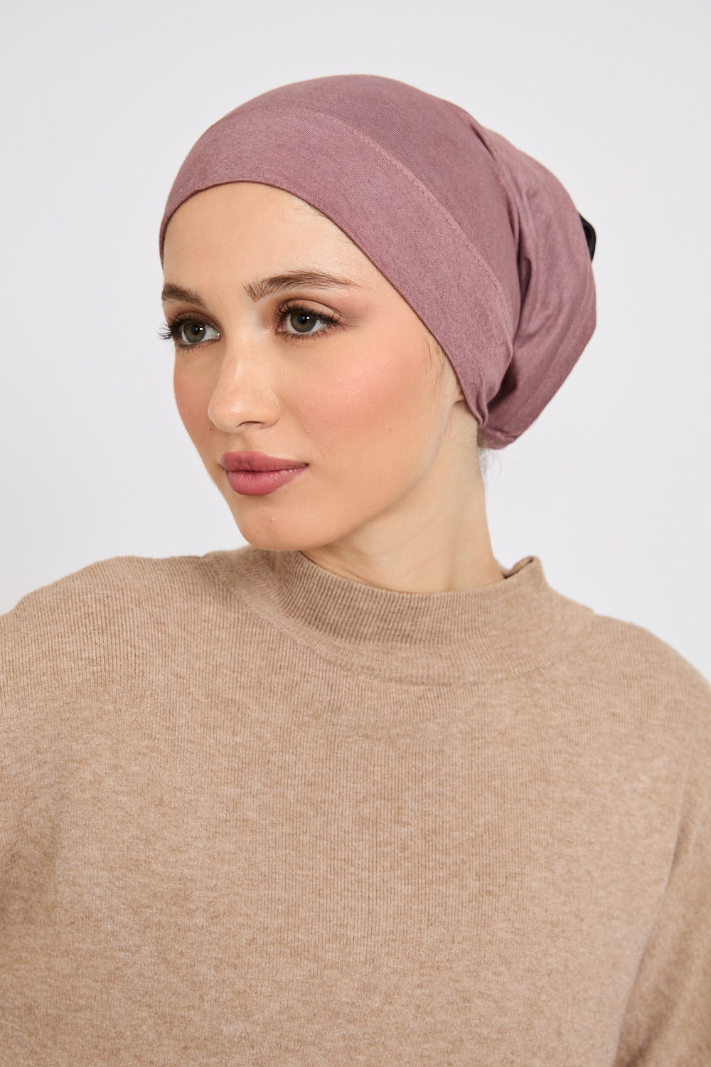 Premium Modal Matt Hijab - Twilight Mauve