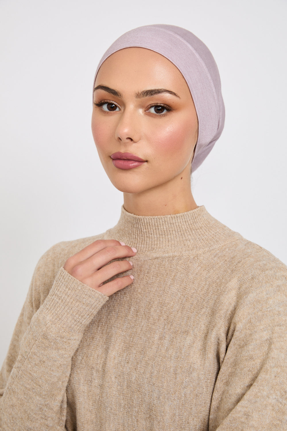 Premium Modal Matt Hijab  - Ashes of Roses