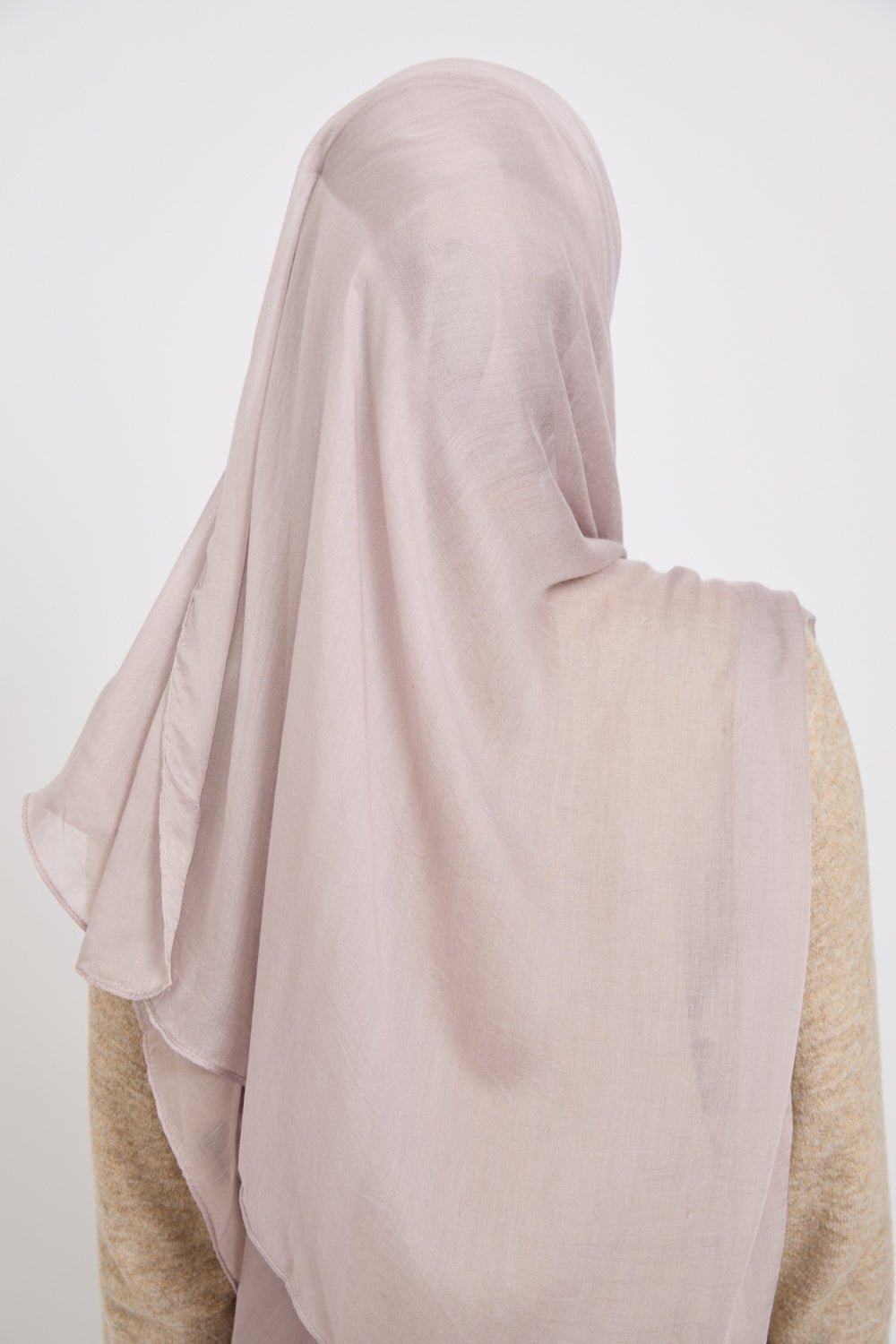 Premium Modal Matt Hijab  - Ashes of Roses