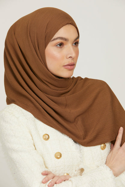 Hijab in modal arricciato - Talpa