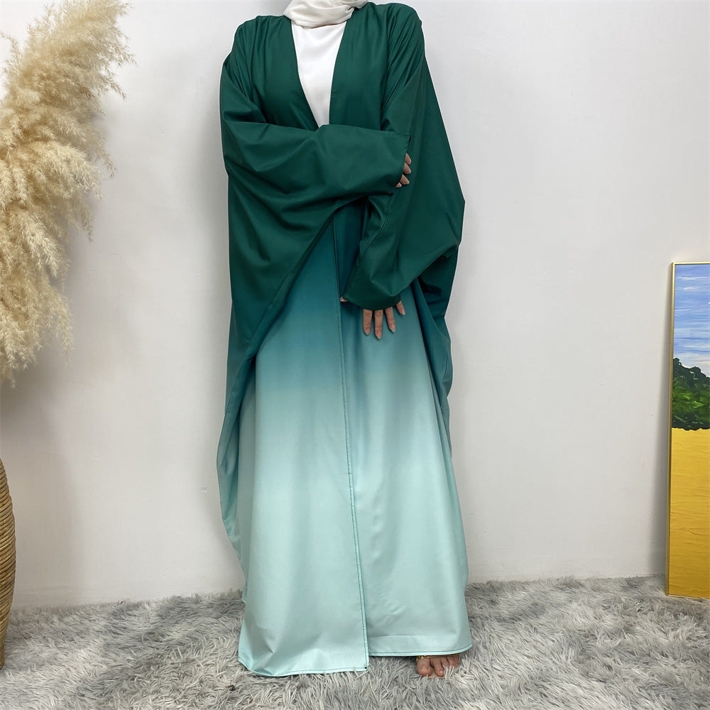 Loose Gradient Cardigan Abaya