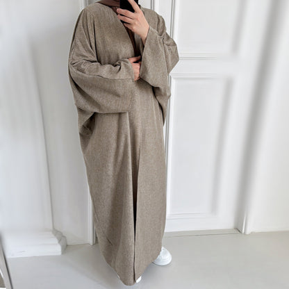 Casual Solid Color Casual Plus Size Cardigan