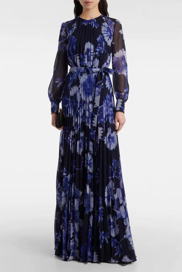 jacqueline v-neck silk maxi dress in black