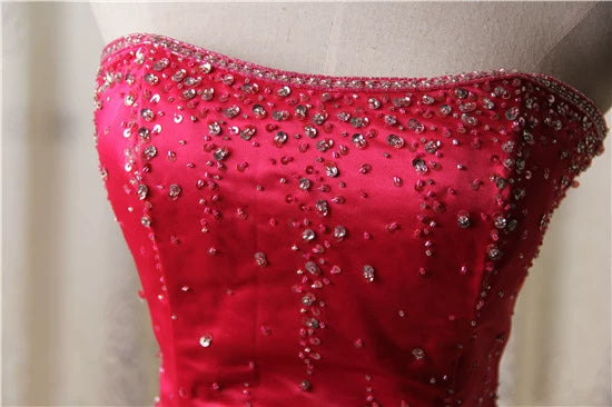 Rose Red Back-Strap Tutu Skirt