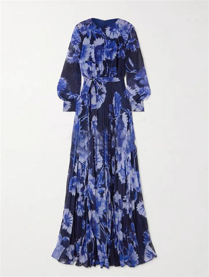 jacqueline v-neck silk maxi dress in black