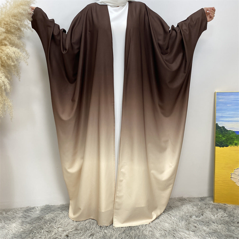 Loose Gradient Cardigan Abaya