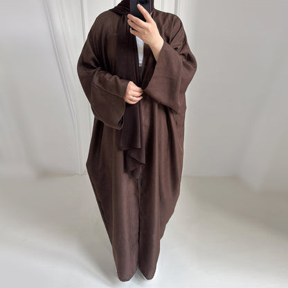 Casual Solid Color Casual Plus Size Cardigan