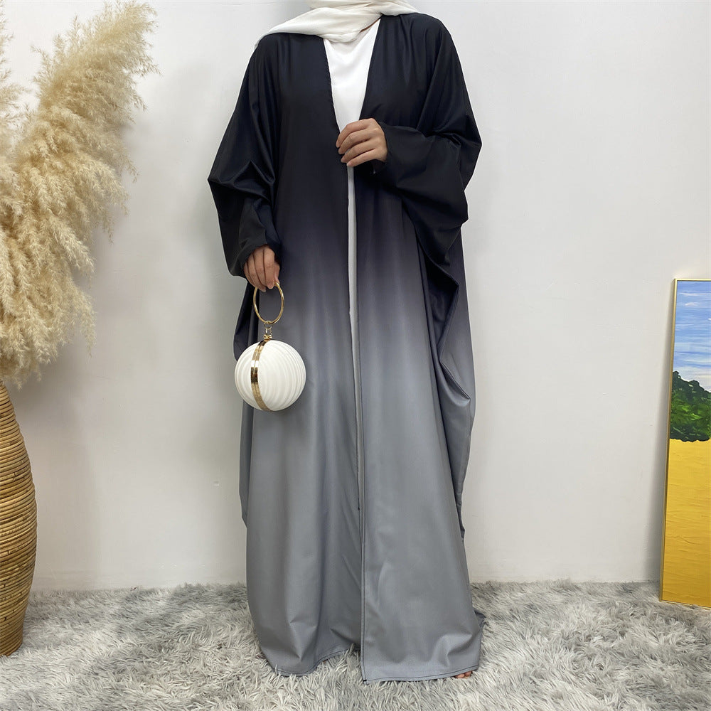 Loose Gradient Cardigan Abaya