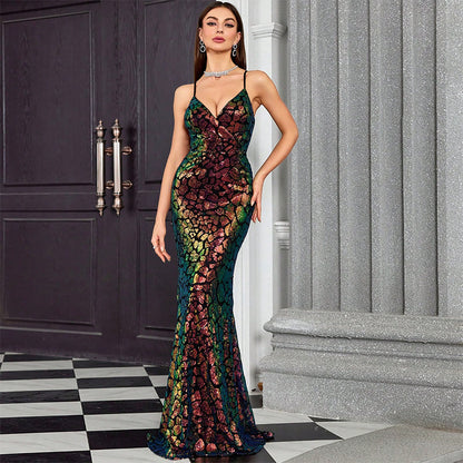 kate sequin embellished bodycon maxi dress black