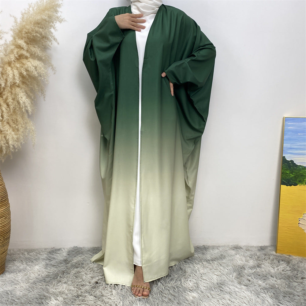 Loose Gradient Cardigan Abaya